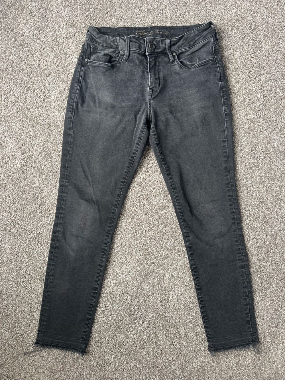 Mavi Jeans Women's Black Slim Ankle Jeans